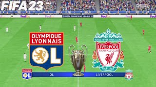 FIFA 23 | Lyon vs Liverpool - UEFA Champions League - PS5 Full Match & Gameplay