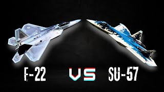 Ultimate Fighter Jet Clash: SU-57 vs F-22 Raptor