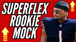 Superflex Dynasty Rookie Mock Draft (POST NFL DRAFT)
