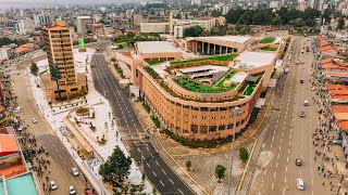 Now!…at Piassa Addis Ababa! Adwa Victory Memorial plaza! city walk day and night piassa | Ethiopia