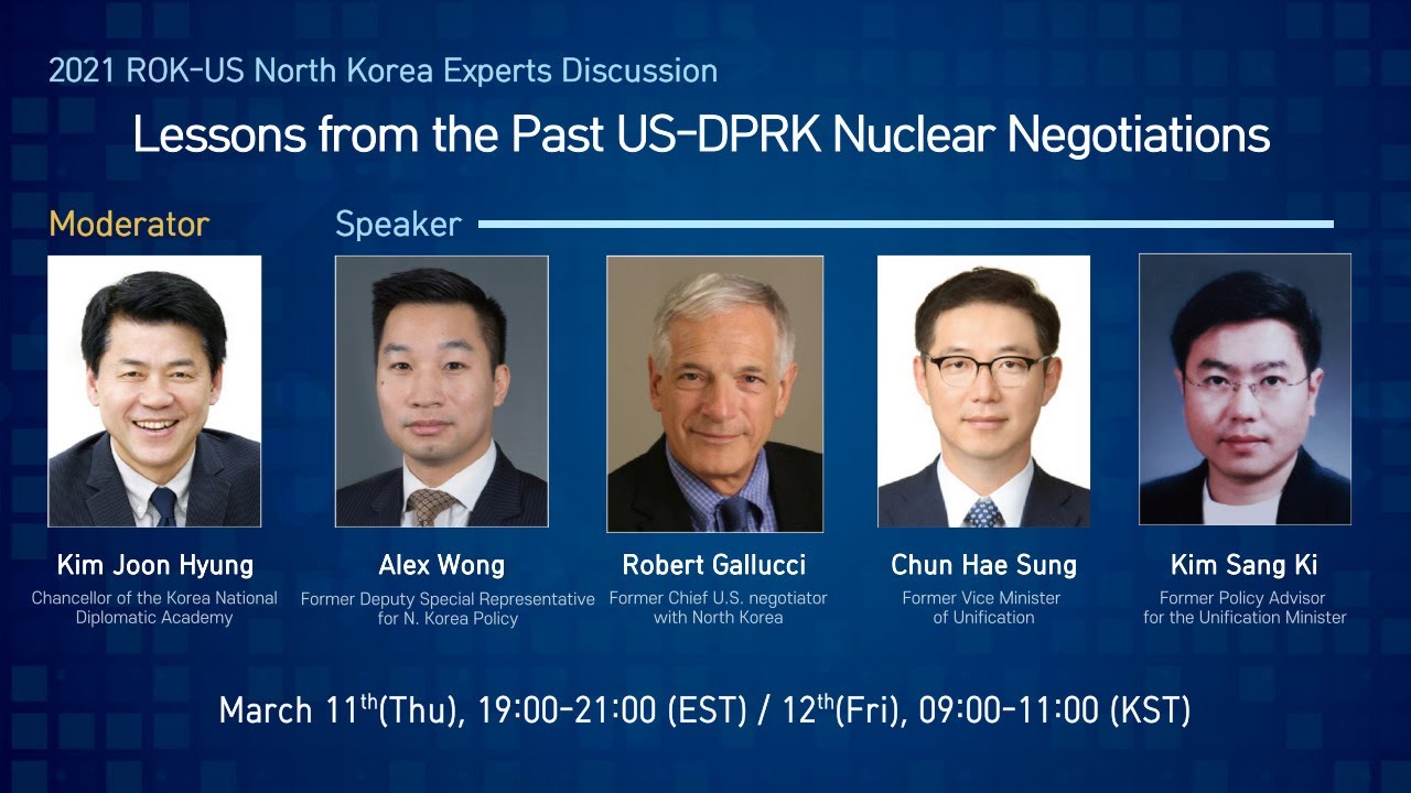 Lessons From The Past US-DPRK Nuclear Negotiations - YouTube