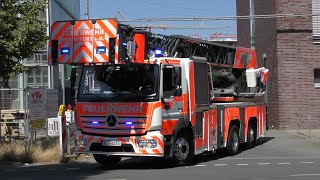 [Geteilter Löschzug] Alarmfahrten Der Feuer- und Rettungswache 4 Frankfurt (Sachsenhausen)