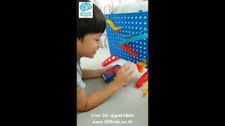 ของเล่นวิศวกรตัวน้อย สว่านไฟฟ้าวางแผน Design \u0026 Drill Marble Maze Learning Resources (ร้าน GM Kids)