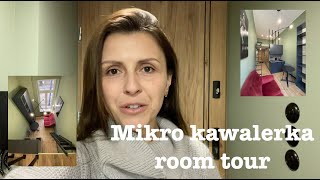 ROOM TOUR MIKRO KAWALERKA W ŁODZI PLUS KADRY Z GDAŃSKA