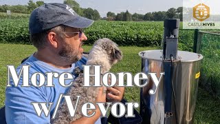 Even MORE HONEY with a Vevor Extractor ! !