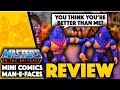 Masters Of The Universe Origins Mini Comics Man-e-Faces REVIEW!