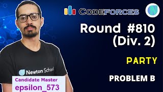 Party || Codeforces Round 810 Div2 Problem B