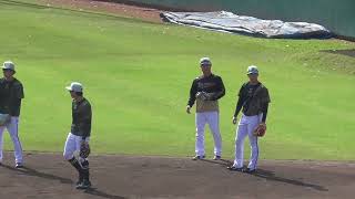 【プロ野球】2023.11.11　オリックス　秋季キャンプ　『野手　守備練習』