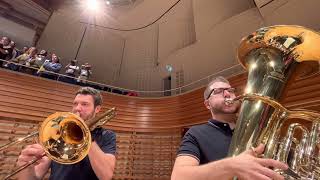 Verdi Requiem - Dies Irae. - bass trombone and tuba