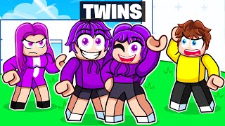 Playing Roblox with my TWIN SISTER…