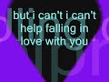 dj boonie i can t help falling in love with you lyrics