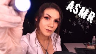 ASMR 👩‍⚕️Eye Examination👀 -  Role play, Whisper, Latex Gloves, in Russian