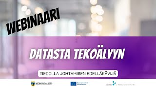 Datasta tekoälyyn -webinaari