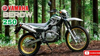 YAMAHA-SEROW 250 -off road bike ride-jappan