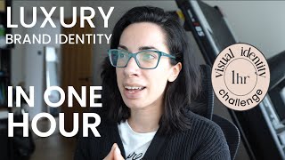 Design a Luxury Brand Identity with me in under ONE HOUR