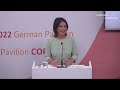 pressekonferenz von bundesaußenministerin annalena baerbock am donnerstag 17.11.2022