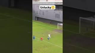Imagine if this happened to you😲 #shorts #footballshorts #unlucky #funny #fails #viral #laugh #fyp