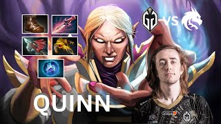 GG.Quinn Invoker Full Gameplay vs Team Spirit