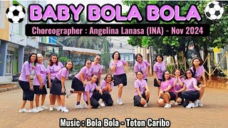 BABY BOLA BOLA || Line Dance || Demo by Astri & Friends