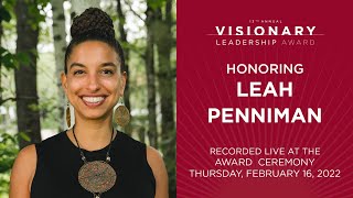 2023 Visionary Leadership Award honoring Leah Penniman