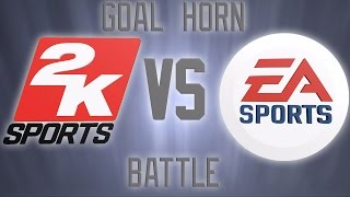 Goal Horn Battle NHL17 Vs. 2k11