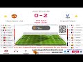 manchester united vs crystal palace 0 2 live premier league epl football match score highlights