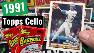 1991 Topps Baseball Cello Box Break - Junk Wax Rip!