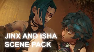 Jinx and Isha scene pack | Arcane: League of Legends