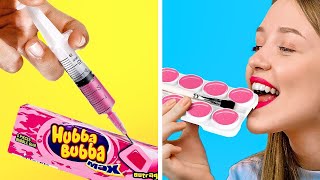 WEIRD WAYS TO SNEAK CANDIES AND MAKEUP || Crazy Ideas and Funny Situations By 123GO! Genius