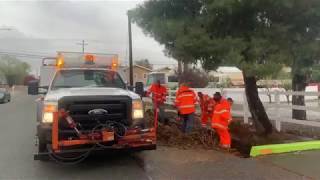 County DPW Road Crews Keep Roads Open