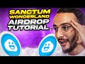 Sanctum Wonderland Airdrop Tutorial [Solana Ecosystem Airdrops]