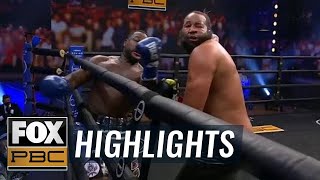 Michael Coffie, former Marine, knocks out Darmani Rock to improve to 12-0 | HIGHLIGHTS | PBC ON FOX