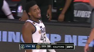 Donovan Mitchell puts up the 3rd highest scoring performance in Playoff History 57pts