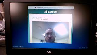 Logging in with a Quickcard