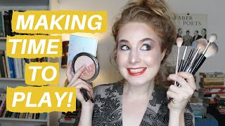 MAKEUP PLAYTIME! | Hannah Louise Poston | MY NO-BUY YEAR