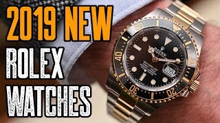 TOP 10 New ROLEX Watches (2019) | Best ROLEX Watches (2019)!