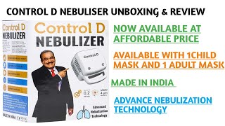 Control D Nebulizer Unboxing and Review / Best Nebulizer for childrens and Adults.