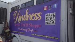 Mobile thrift shop founder strives to help others | Champions of Hope