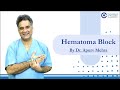 Hematoma Block by Dr. Apurv Mehra @ConceptualOrthopedics