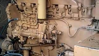 caterpillar 320 kva start up \u0026 stop with kirloskar alternator