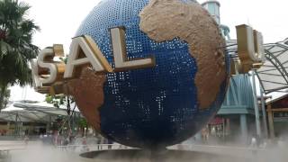 Singapore, Universal Studios, Globe, hyperlapse | Sony Xperia Z5