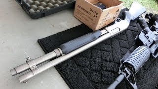 実弾射撃 レミントン M870 散弾銃 (Remington M870 Shotgun)