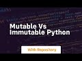 mutable vs immutable python