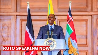 LIVE! RUTO, ODM LEARDERS ADDRESSING THE NATION NOW IN NAIROBI CHURCH AFTER GACHAGUA FORMED NEW PARTY