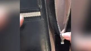 【名牌皮具維修系列】 Bally 拉鍊頭更換 Changing Zipper