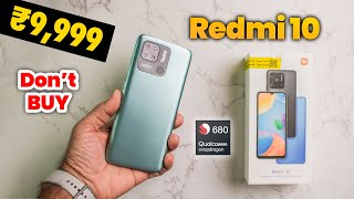 Redmi 10 Unboxing - First Sale Unit | SD 680 | 6000mAh Battery | UFS 2.2