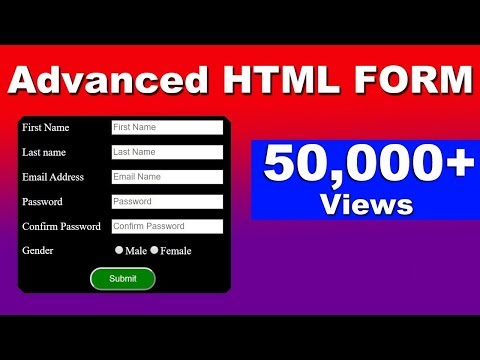 5. How to make html form with table Html Forms, HTML form input type tag, cyber warriors