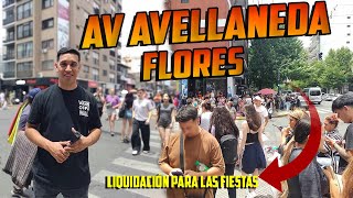 Av AVELLANEDA FLORES Precios y REBAJAS para las FIESTAS #argentina #navidad todo Barato!!