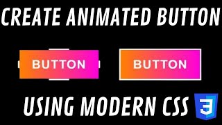Modern CSS Glowing Button Hover Effects 02 Html CSS Tutorial