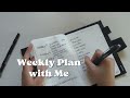 weekly plan with me | b6 Stalogy | minimal planner | minimalist planner | Nicole Makes Plans